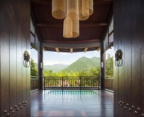 The Six Senses Qing Cheng Mountain welcome pavilion / Six Senses