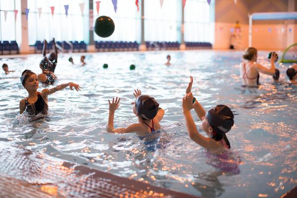 Water polo is a fun activity for kids