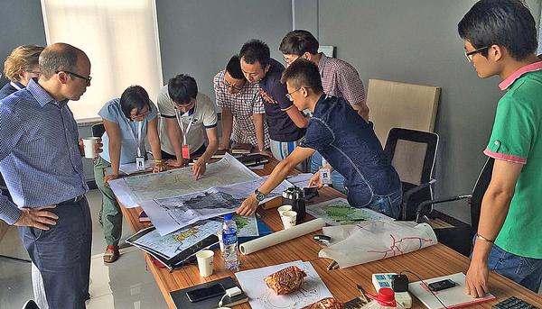 Planners in Changchun, China, study Space Syntax theory
