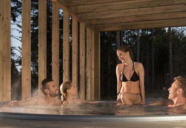 The Well features 11 pools and 15 different saunas and steamrooms