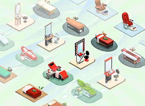 Clarins was the first in the beauty industry to create a completely branded social game