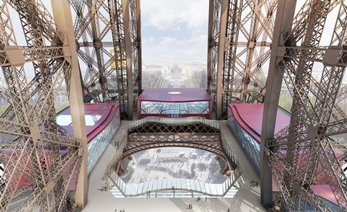 The first floor of the Eiffel Tower has undergone a complete overhaul / Moatti-Riviére Architects