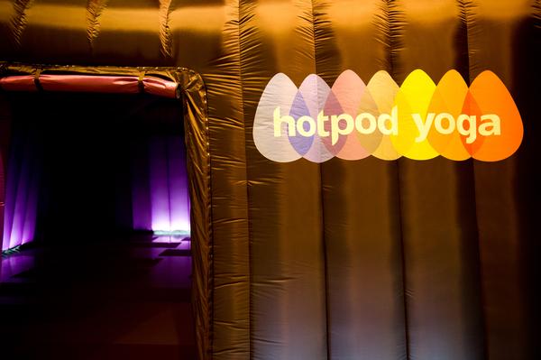 Hotpod Yoga is marketed 
to corporate clients
