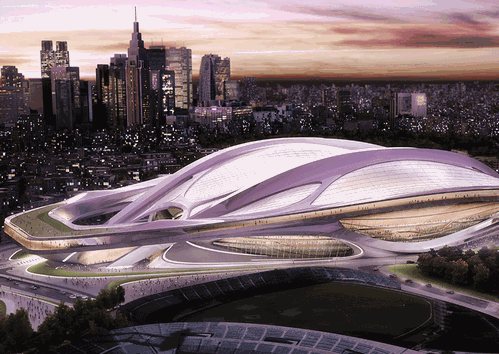 Zaha Hadid selected to redesign Japan's National Stadium