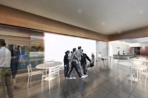 An artist's impression of the interior of the new facility being built in Chesterfield / Chesterfield Borough Council