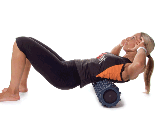 The RumbleRoller - designed to outlast conventional foam rollers