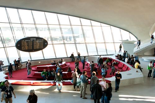 The tower’s most famous interior features – including its electronic schedule boards, red-carpeted departures lounge and food court – will be preserved at a cost of US$20m (€18.4m, £13.4m) / Brett Weinstein