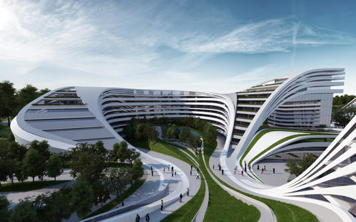 Zaha Hadid Architects unveils masterplan for Serbia site 