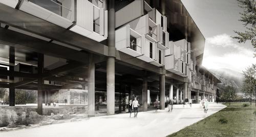 A museum will be located next to the ongoing dig / Emre Arolat Architecture