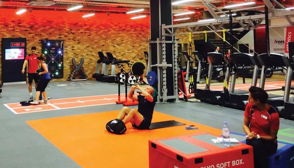 The Freestyle zones help members maximise results