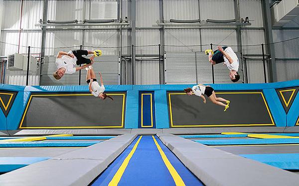 Stalker believes parks are a great introduction to trampolining as a sport