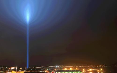 Museum founder David Walsh is attempting to acquire one of Ryoji Ikeda's Spectra light installations / MONA