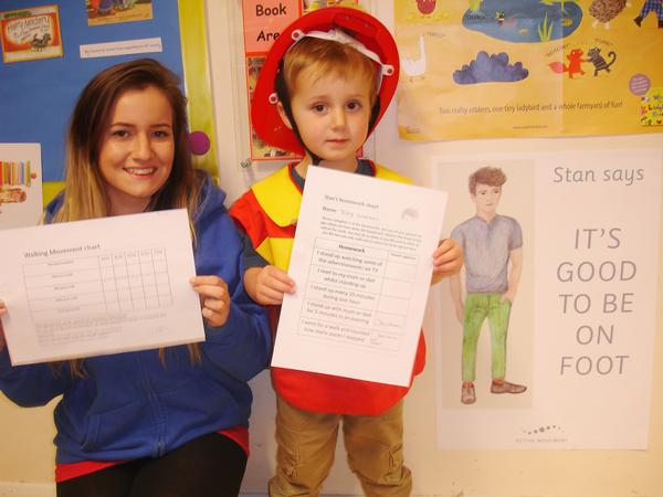 The programme uses role play, storybooks, rhymes, games and homework
