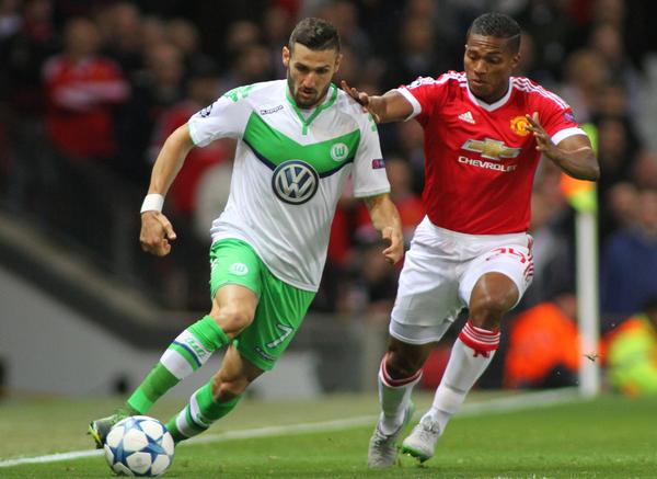 VfL Wolfsburg eliminated Manchester United from the 2015-16 Champions League / shutterstock