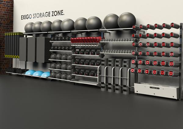 Exigo’s system offers flexible storage