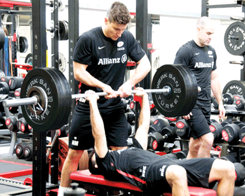 Saracens chose Absolute Performance for training