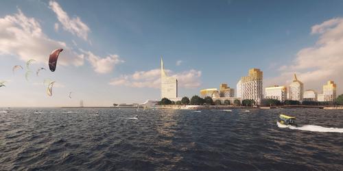 Rotterdam studios KCAP and Orange and Russian design company A-Len will collaborate on the 15 hectare urban plan / KCAP Architects and Planners and Orange Architects
