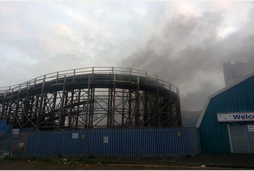 Suspected arson attack at Kent heritage theme park