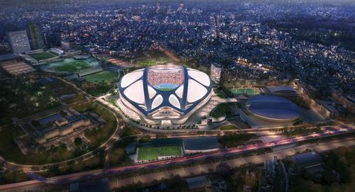 The estimated cost of the Stadium rose to ¥252bn (US$2bn, €1.8bn, £1.3bn) last year / ZHA