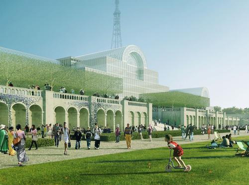 An artist's impression of what Crystal Palace – which was originally opened by Queen Victoria – could soon look like / ZhongRong Group