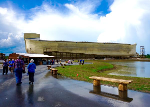 Ark Encounter is built to the exact scale described in the Bible. Inside, the exhibits illustrate how Noah and the animals lived / IMAGES: SCOTT A LUKAS