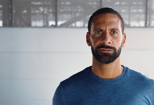 Ex footballer Rio Ferdinand has set his sights on helping communities in need / portraits by Jake Ratcliffe 