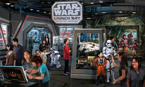 Star Wars Launch Bay will feature sets, props and memorabilia from the franchise