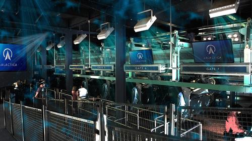 Galactica is a reimagining of Alton Towers' Air Coaster
