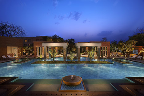 The ITC Mughal in Agra, India, is part of Starwood Hotels & Resorts’ worldwide collection, and its five-star facilities include The Royal Spa