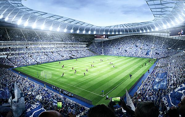 Tottenham Hotspur’s new ground is being built in North London
