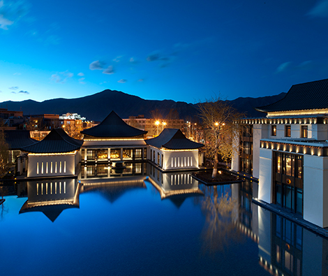 One of Gathy’s favourite projects was the St Regis Lhasa in the Himalayan mountains