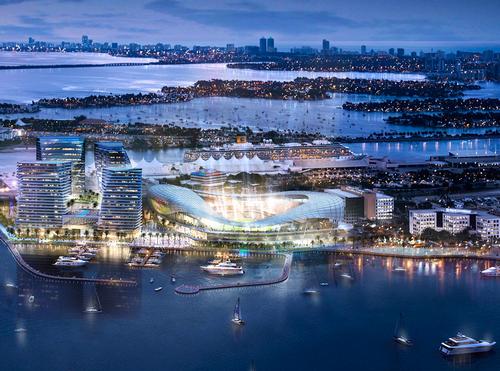 Beckham’s new Major League Soccer franchise hopes to build on the port of Miami 