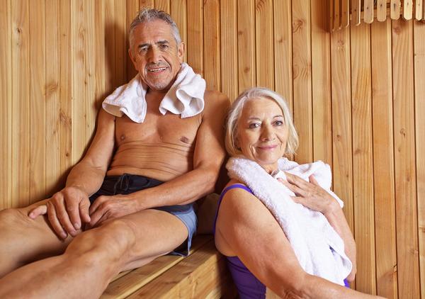 Men who went for a sauna four to seven times a week were 63 per cent less likely to die from heart complications / www.shutterstock.com/Onsentius/robert kneckle