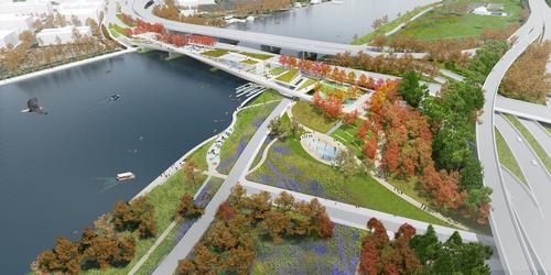 The park will soon enter the pre-construction phase / OMA and OLIN