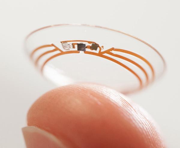 The Google contact lenses will be able to measure a number of health metrics, including sugar levels in the blood