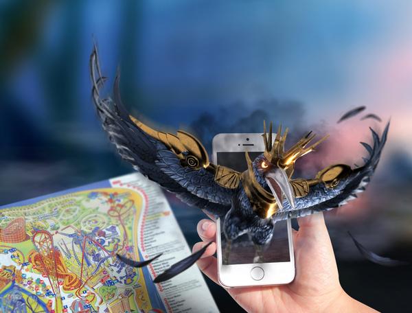 Holovis created the app, Battle for Cedar Point, to gamify the park experience for guests