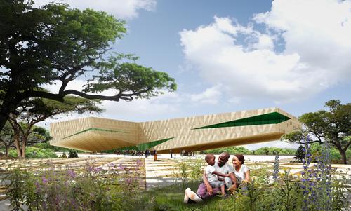 The Kigali Art & Culture Centre is one of several architectural projects that make up a new masterplan for the city / Groosman
