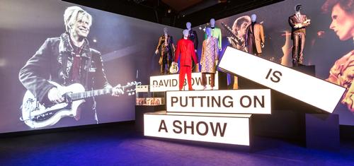 Groniger was the final stop for the Bowie exhibition, which debuted at London’s V&A in March 2013 / Gerhard Taatgen