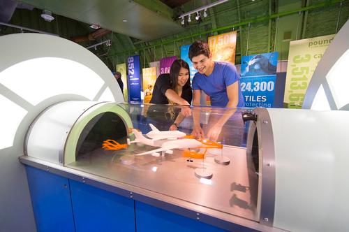 JRA handled the exhibition's design / Space Center Houston