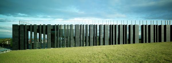 The Giant’s Causeway Visitor Centre opened in 2012. It was shortlisted for the Stirling Prize in 2013