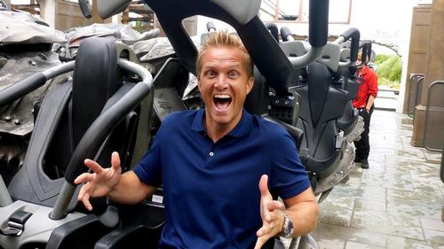 Perry is best known as host of the Travel Channel’s Epic Attractions series