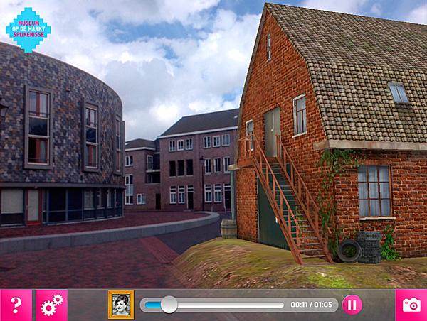 An app created by Dutch firm Twnkls Augmented Reality reconstructs an old village square in 3D as it would have appeared in the past. The experience, for a tablet or smartphone, is accompanied by an audio narrative