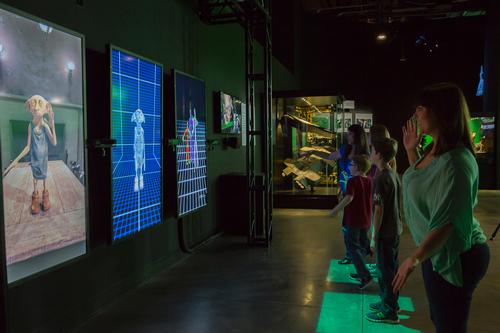 Motion capture technology allows guests take up the role of Dobby / Thinkwell Group