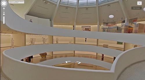 Now you can take a virtual tour of the building / Google Street View 