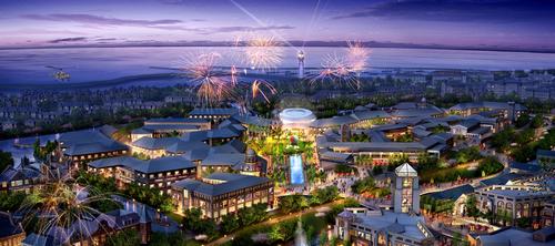 China is currently in a theme park boom, with more than 60 theme parks in development / Six Flags