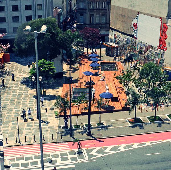 Gehl's work with Sao Paolo focused on reclaiming the city for pedestrians