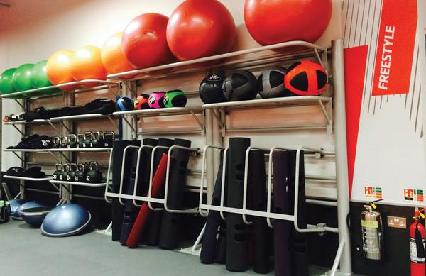 An integrated storage solution was provided to make the space look tidy