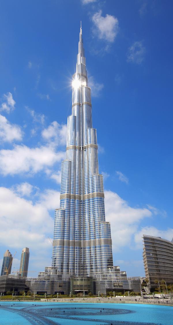 At 829.8m-high, Burj Khalifa has held the title of Tallest Building in the World since it opened in January 2010 / Photo: ©www.shutterstock.com/Kjersti Joergensen
