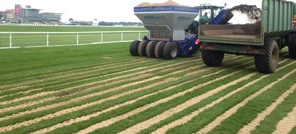 The grounds team spent nearly two years correcting the issue