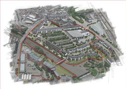 Public consultation for major mixed use scheme in Taunton